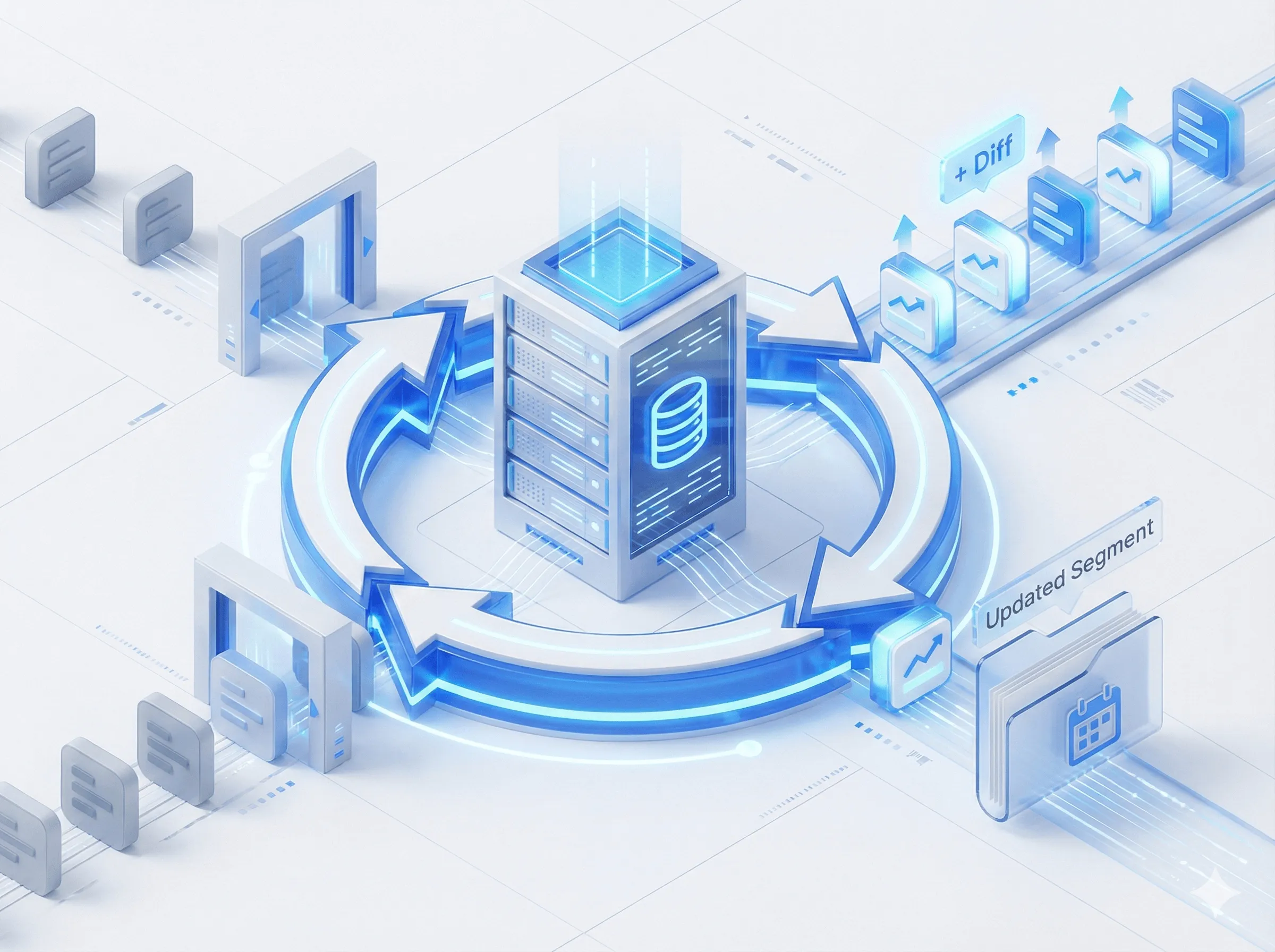 セグメント管理画面：保存済みセグメントの自動更新