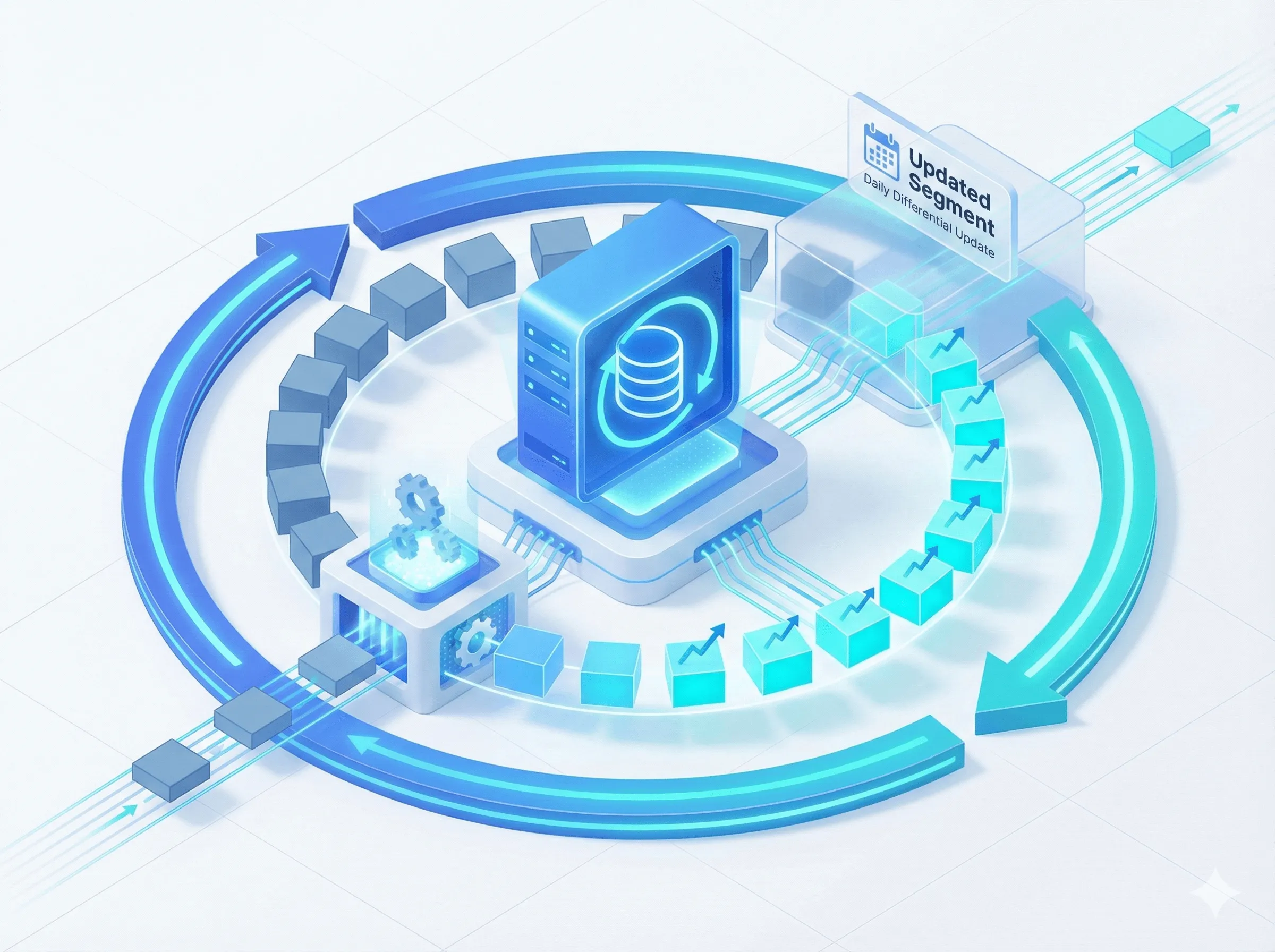 データ自動更新機能：定期的なデータ連携