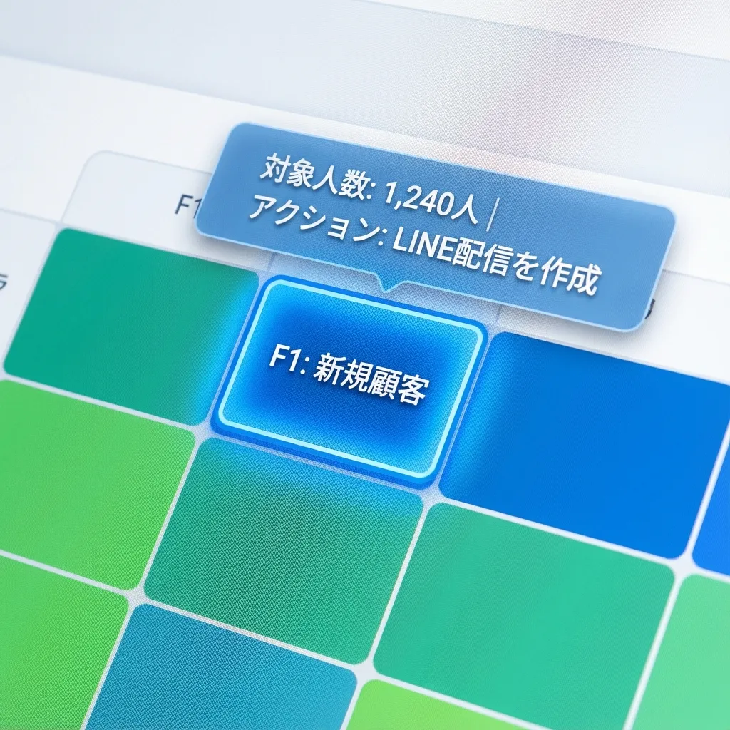 F1層セグメント選択デモ